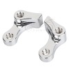 Unbranded Chrome 1" Adjustable Lowering Kit For Harley Dyna Wide