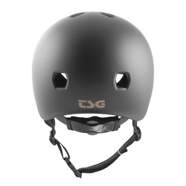 TSG Meta Skate & Bike Helmet w/Dial Fit System | for Cycling, BMX, Skateboarding, Rollerblading, Roller Derby, E-Boarding, E-Skating, Longboarding, Vert, Park, Urban (Satin Black, L/XL 58-60 cm)