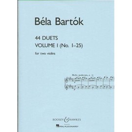 Bartók: 44 Violin Duets - Volume 1 (Nos. 1-25)