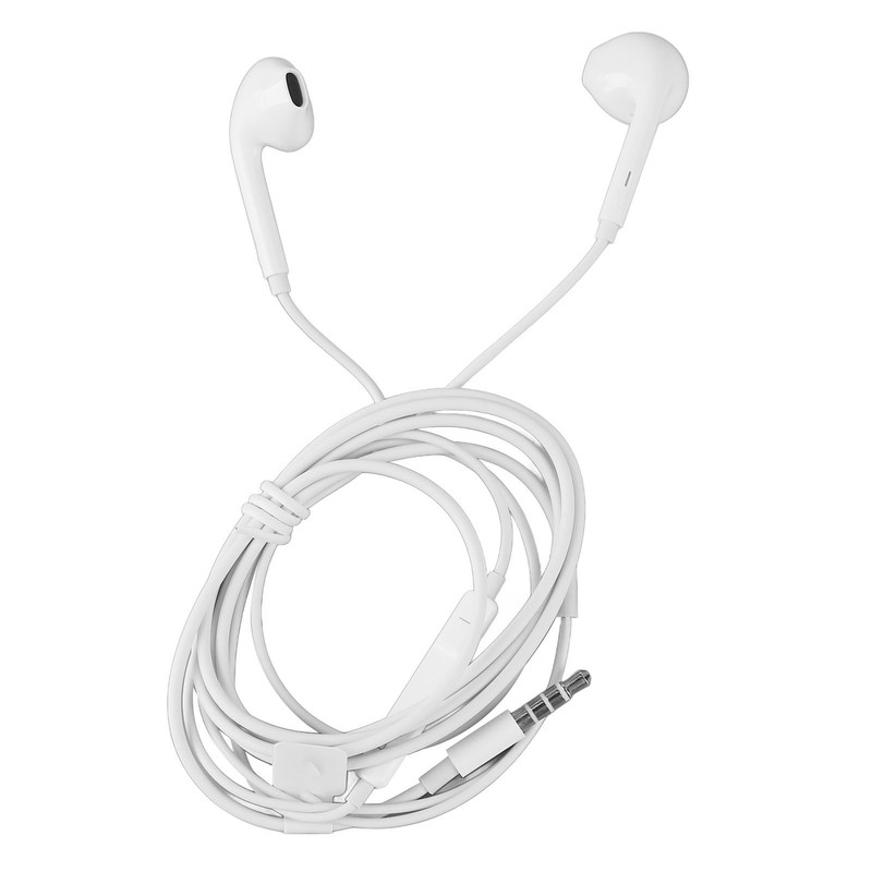 3.5mm Wired Headphones Noise Cancelling Strong Bass Built in Mic