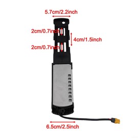 E-bike Battery Bottom Base, 5Pin E-bike Battery Mount Bracket Electric Bike Battery Bracket Holder For Hailong 2 Models Mounting Plate Bracket Holder, Batter Mount Fixing Electric Bicycle Battery
