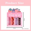 Roll Up Glitter Lip Gloss, Lip Shiner Roll-On, Lip Gloss