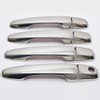 Recambo Stainless Steel Door Handle Trim Caps Set V2A Compatible