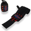 Fisticuffs Wrist Wraps - Durable Wrist Support for Weightlifting, Powerlifting,