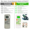 XINJISHIMIN Replacement for Mitsubishi Electric Air Conditioner Remote Control MS16A