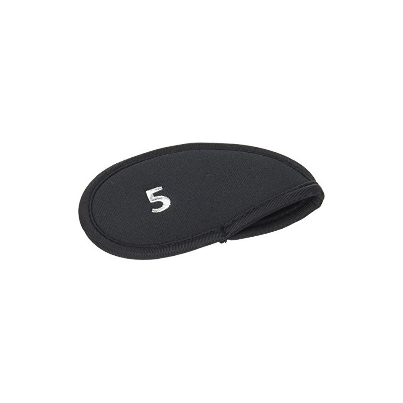 Daiya Golf HC-411 Iron Cover 411, Sold Separately, Black [5]