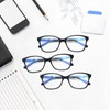 STASTEND 3 Pack Progressive Multifocus Reading Glasses Blue Light Blocking
