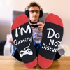 Funny Gamer Socks Stocking Stuffers for Adults Teens Boys, Novelty