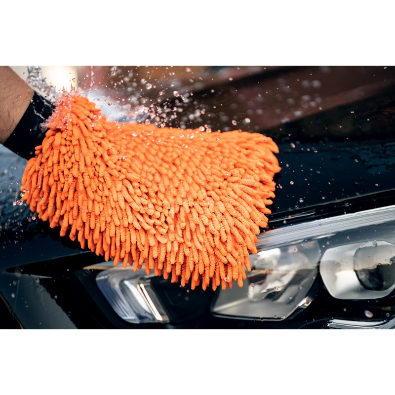 Nuke Guys XL Chenille Wash Mitt - Ultra Soft Microfiber