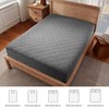 Mattress Topper, Grey, 90 x 200 x 38 cm