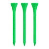 IZZO Golf Wood Golf Tees, 3.25 Inch, Neon Green (Pack