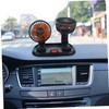 COHEALI Car Dual Head Fan Adjustable Vehicle Cooling Fan Compact