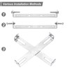 TOP-VIGOR 2Sets Light Fixture Ceiling Bracket, 150x18x16mm Ceiling Light Plate