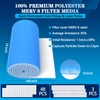 MERV 8 Air Vent Filters, 14" x 140"Cut to Fit