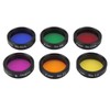 Telescope Filters 6 in 1 1.25in Compatibility Telescope Moon Filter