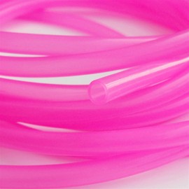 Bclla Zkenshan-Pure Silicone Tubing Silicone Tube ID 4mm OD 6mm 1 Meter Flexible Rubber Hose Thickness 1mm Food Grade Pipe Water Connector,1 Meter, Good Wall Thickness (Color : Pink)