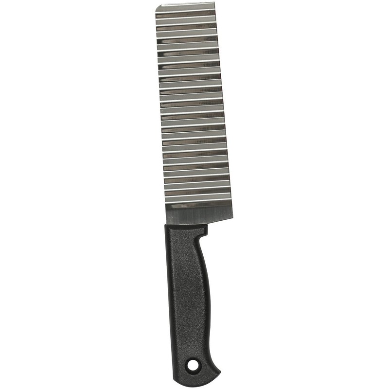 Rosenstein & Söhne Stainless Steel Wave Slicer for Potatoes and