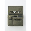 Kokuyo BIZRACK Bag-In Bag, Holds 13.3-inch Laptops, Horizontal, Green, Kaha-BRB130DG