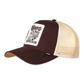 Djinns - Coffee Trucker Cap Mesh Cap Hat Cap Hat Caps, dunkelbraun