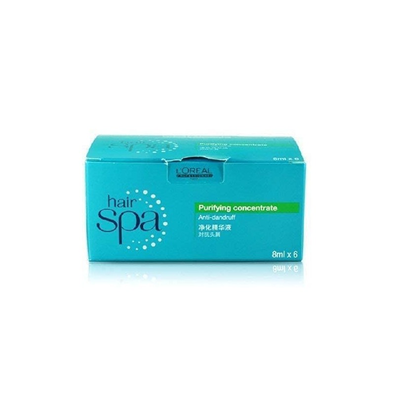 L'Oreal Hair Spa Purifying Concentrate For Anti-Dandruff - Pack Of