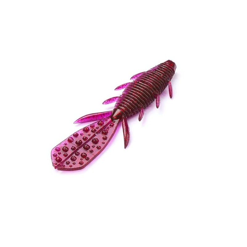 TSURINOYA 3.8-inch Hog Claw Worm, 3.8 inches (98 mm), 0.3