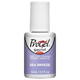Supernail Progel Gel Polish, Sea Breeze, 0.5 Fluid Ounce