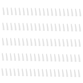 KONTONTY Professional Manicure Tools Set 200pcs Nail Accessories Tools Grooming Kit Nail Enhancement Non-slip Elbow Chuck Cover