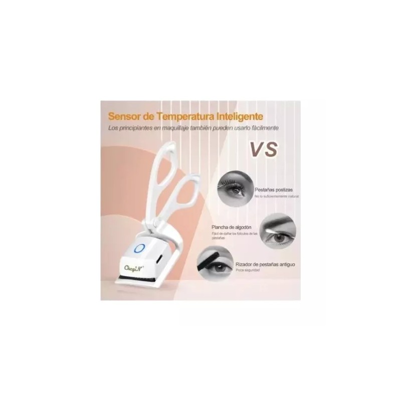 Todostore Rizador De Pestaña Enchinador Térmico Elécrico Recargable