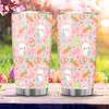 20oz Easter Tumbler With Lid Cute Kawaii Bunny Easter Gifts