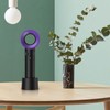 Wisoqu Portable Handheld Fan, Portable Mini USB Rechargeable Bladeless Fan,