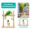 Pack of 8 Bird Toys for Bird Cage Chewing Grinding