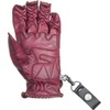 By-City Cafe Racer Lady Gloves Efficiency Vintage Leather Bordeaux with