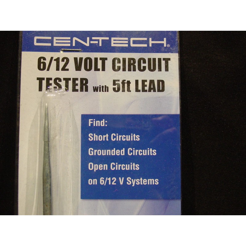 Cen-tech CIRCUIT TESTER 6/12 V Volt Auto Fuse Diagnostic Tool