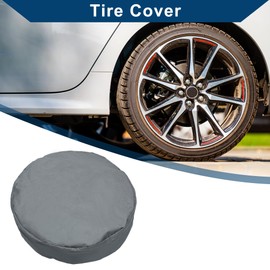 Hihaha Tire Cover Tire Totes/Tire Totes for Car/Durable 600D Oxford Fabric 60cm Width 62.5cm Height Fits Tires Tire Diameters 20" to 22" / 1 Pc Gray