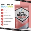 Myo Inositol 1000mg with Folate & Chromium Supplements for Female