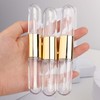 COSIDEA 12pcs Gold Flat 4ml*2 dual Ended lip gloss tubes