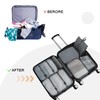 Vercord 8 Set Travel Packing Cubes Luggage Organizers Cubes for