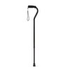 Medline Offset Handle Canes with Comfortable Foam Grip, Black, Lightweight