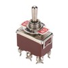 5PCS Toggle Switch DPDT 6 Pin3 Position Terninal On OFF