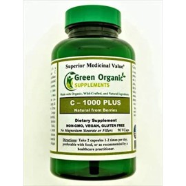 Green Organic Supplements Vitamina C Natural 90 Cápsulas