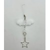 Wigo Star Angel Women's Key Chain, white