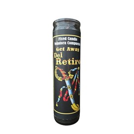 Del Retiro Negro Fixed Candle