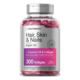 Horbäach Vitaminas Para Cabello, Piel Y Uñas 300 Cápsulas N/a