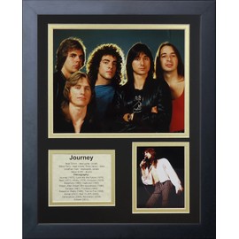 Legends Never Die Journey Framed Photo Collage, 11 by 14-Inch, Black