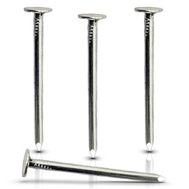 2-Inch Galvanized Roofing Nails Professional Grade - Used to fasten roofing felt, asphalt singles & insulation board (50)