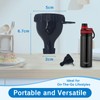 YAFIYGI Protein Funnel Container To Go - 2Pcs Keychain Supplement