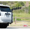 BELL Hitchbiker 450 4-Bike Hitch Rack with Stability, Black