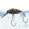 Crappie Crankbaits | Hard Swimbait with Hooks,Artificial Swimbait, Floating Minnow