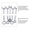 10PCS Mini Combination Wrench Set Steel Inch Open End Small