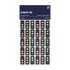 PAPERZIP - Traffic Light Stickers (Red, Amber and Green) for